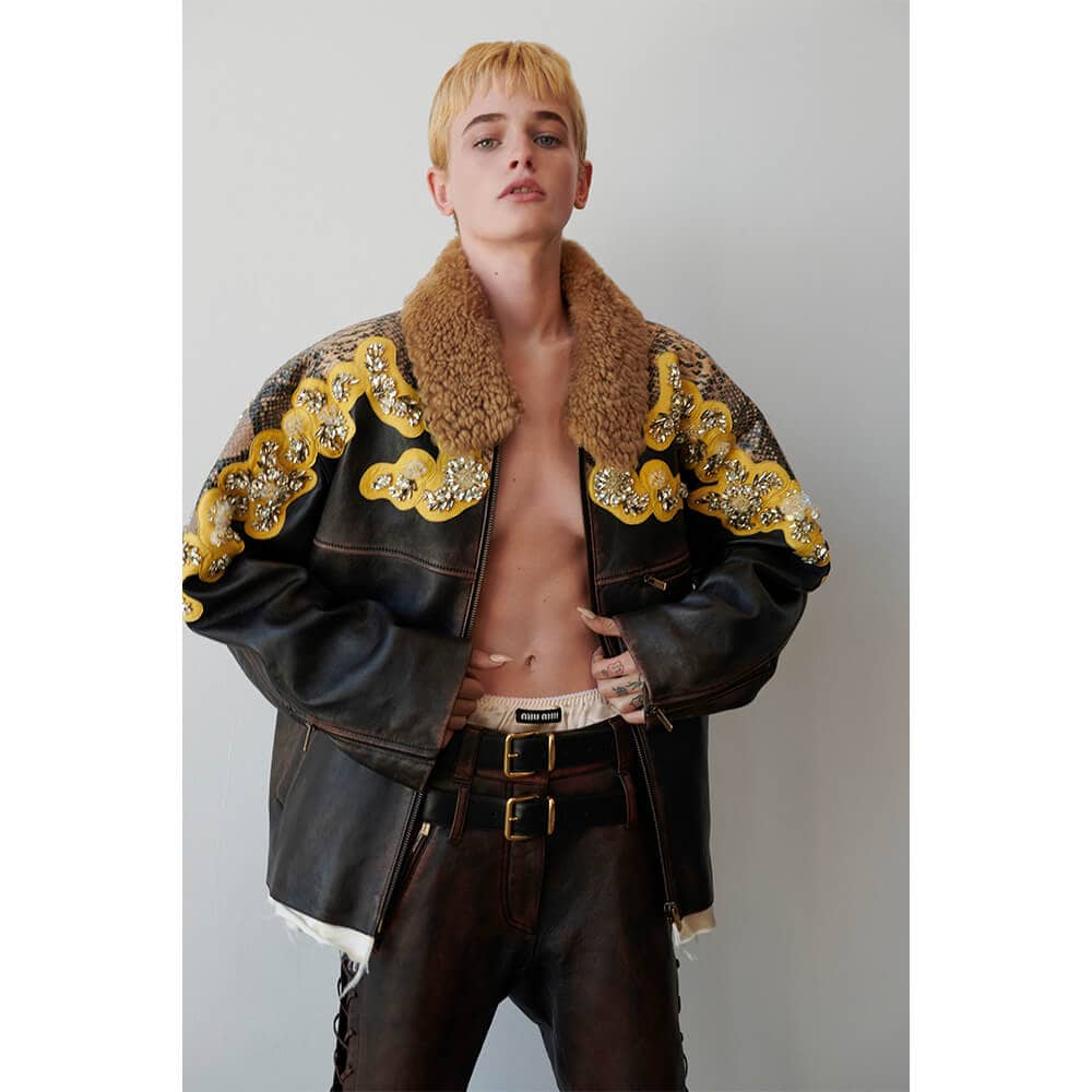 Upcycled By Miu Miu Launches 50 Limited-Edition Leather Jackets